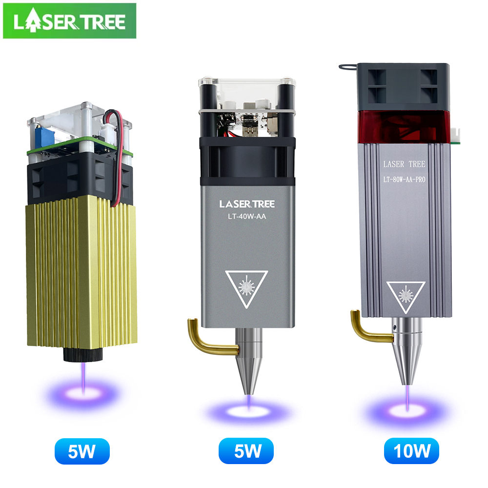 Metal Laser Cutter Head - LASER TREE Laser Module 4W 5W