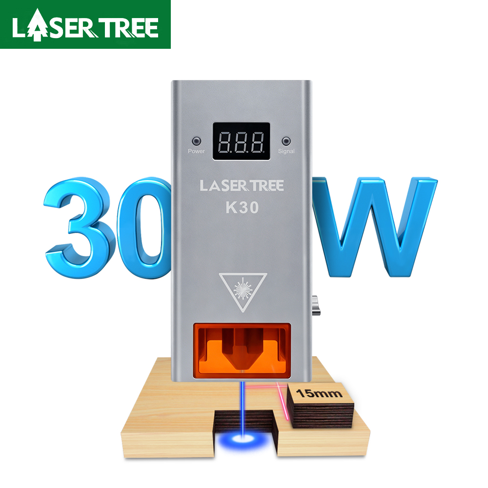 Metal Laser Cutter Head - LASER TREE K30 30W Optical Power