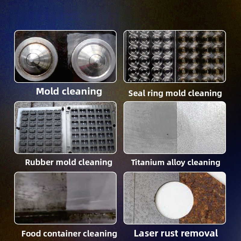 Portable Handheld Rust And Pai - Industrial Laser Rust Removal Machine recension och pris