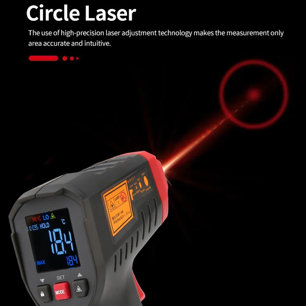 UNI-T UT306S UT306C Digital Th - Industrial Laser Temperature Gun recension och pris