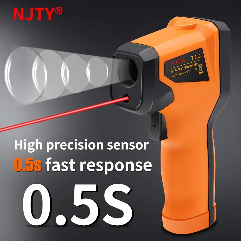 T400 T600 Digital Infrared The - Industrial Laser Temperature Gun recension och pris