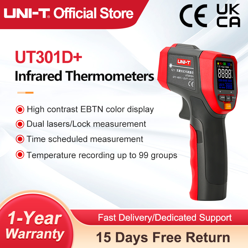 UNI-T Digital Infrared Thermom - Industrial Laser Temperature Gun recension och pris