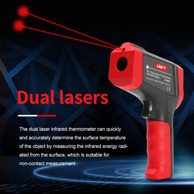 UNI-T Digital Infrared Thermom - Industrial Laser Temperature Gun recension och pris