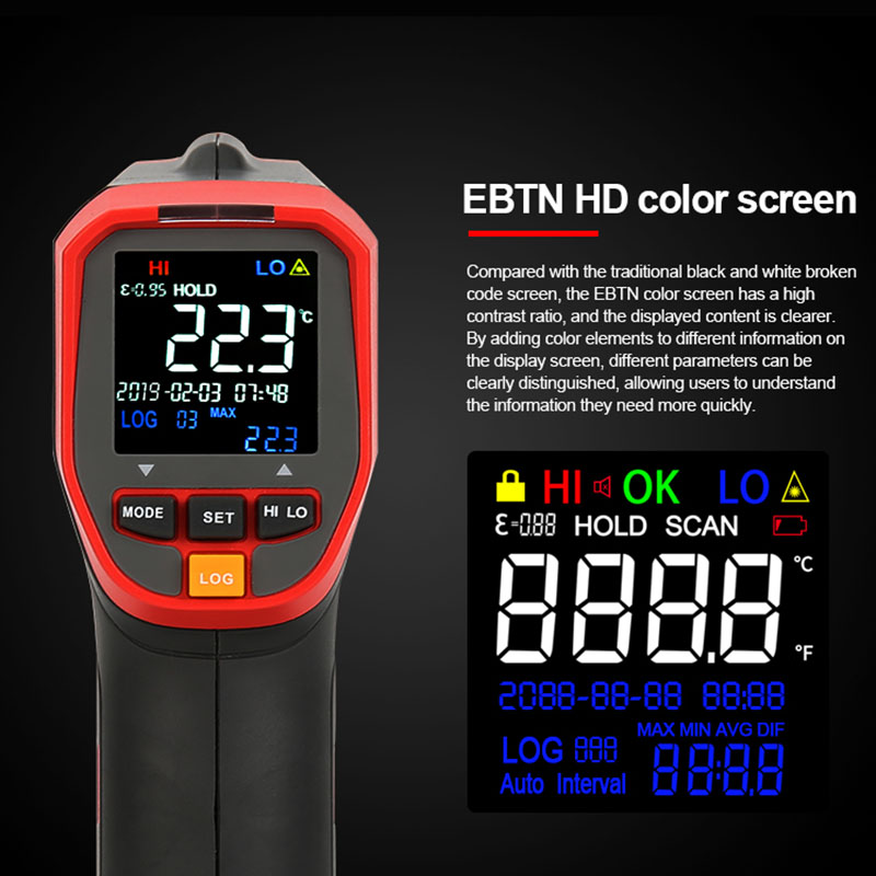 UNI-T Digital Infrared Thermom - Industrial Laser Temperature Gun recension och pris