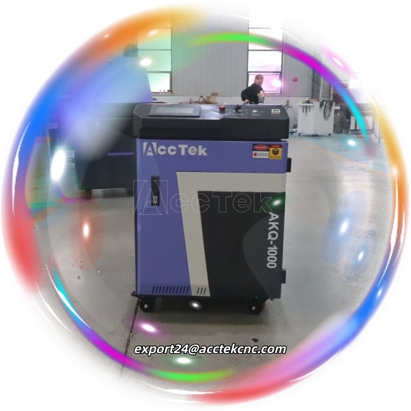 Powerful 1000w Pulsed Laser Cl - Industrial Laser Rust Removal Machine recension och pris