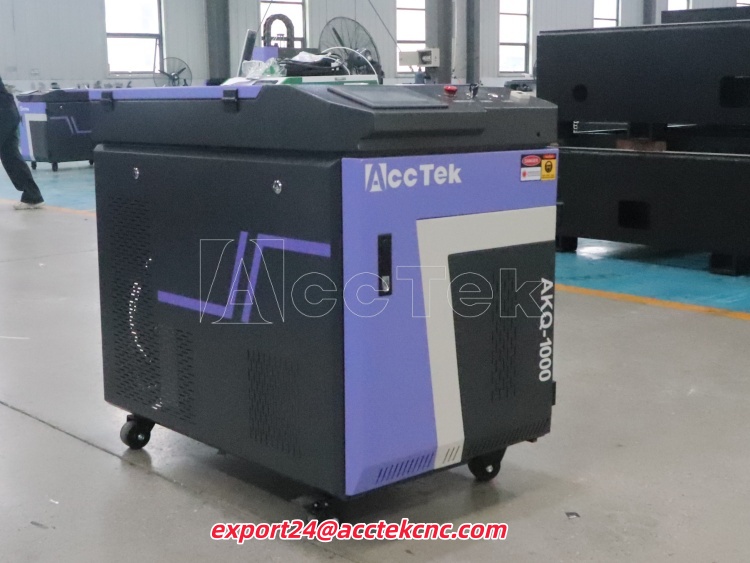 Powerful 1000w Pulsed Laser Cl - Industrial Laser Rust Removal Machine recension och pris