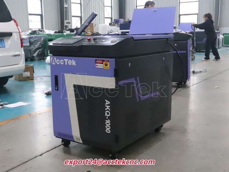 Powerful 1000w Pulsed Laser Cl - Industrial Laser Rust Removal Machine recension och pris