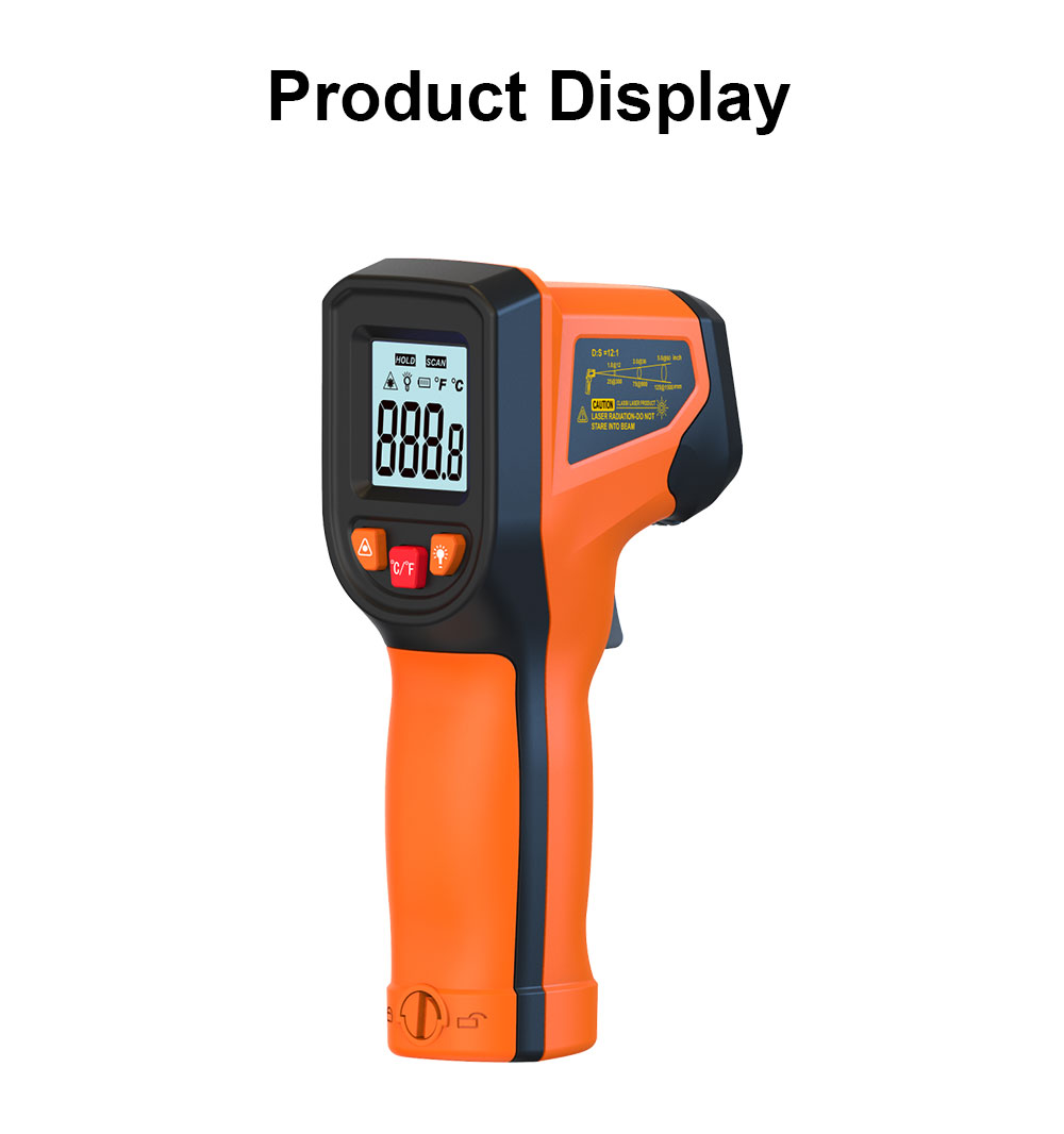 T600 T600A Digital Infrared Th - Industrial Laser Temperature Gun recension och pris