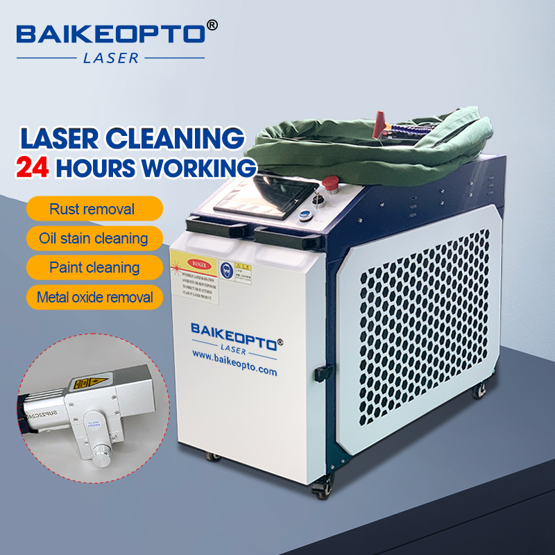 Continuous Fiber Laser Cleanin - Industrial Laser Rust Removal Machine recension och pris